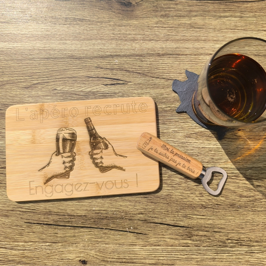 Planche apéro - "L'apéro recrute engagez-vous"
