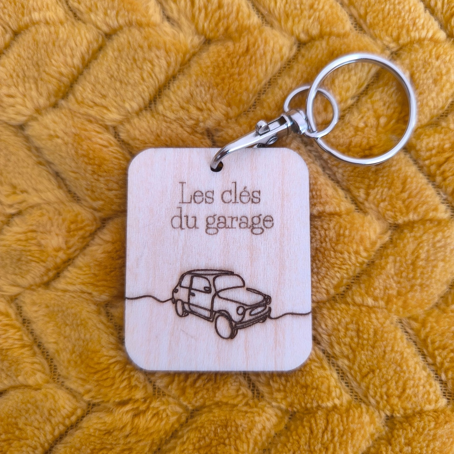 Porte clé "Maison", "Garage & "Cave"