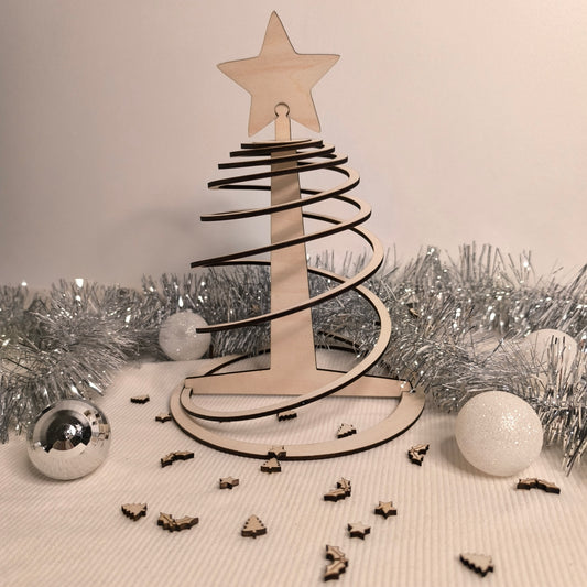 Décoration - Sapin de noël spirale