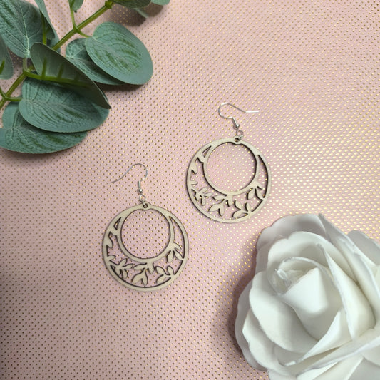 Boucles d'oreilles - Feuilles d'été