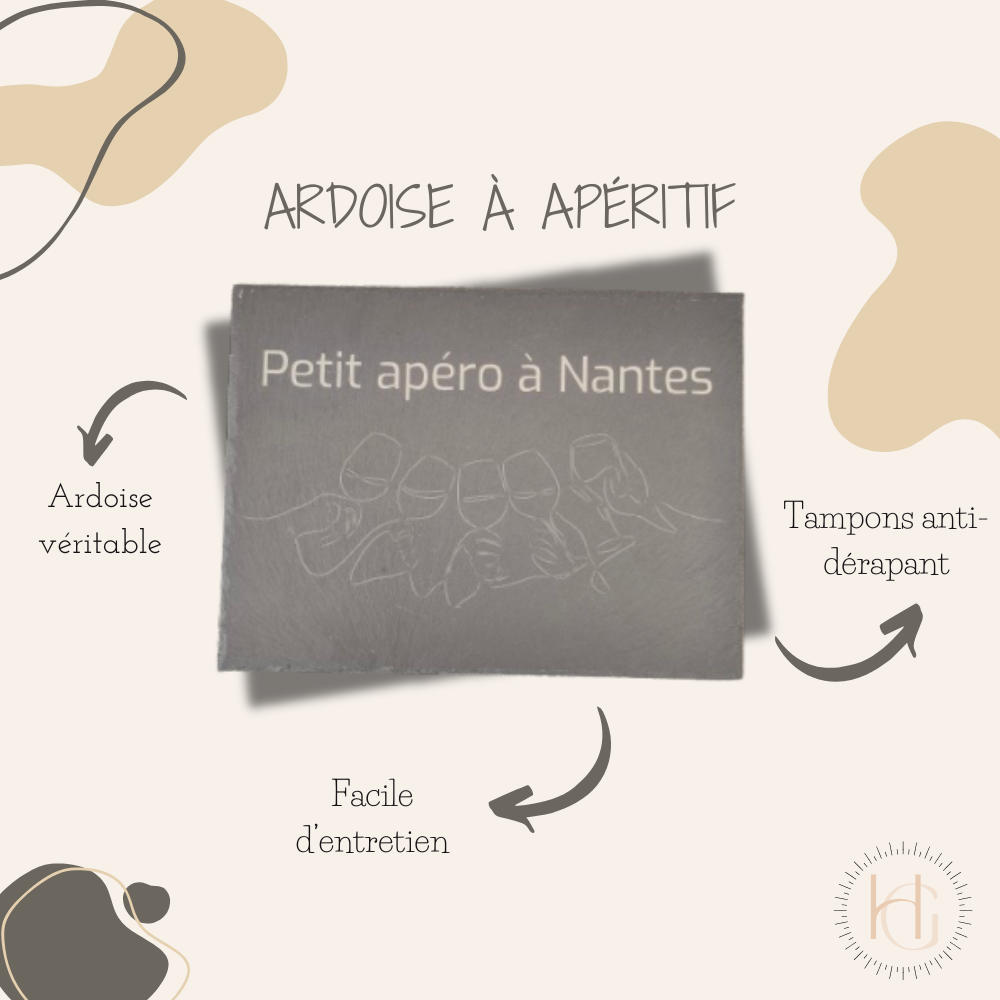 Ardoise à apéritif - "Petit apéro ..."