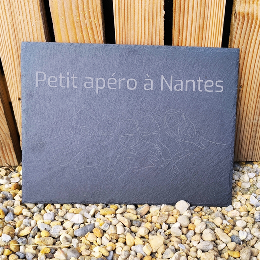 Ardoise à apéritif - "Petit apéro ..."