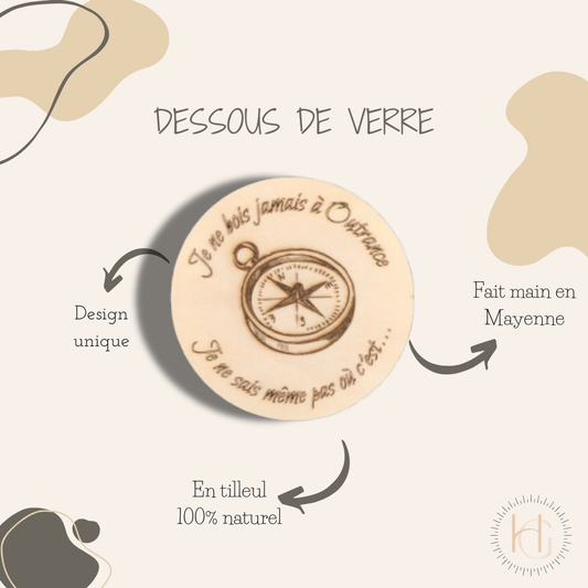 Dessous de verre - Je ne bois jamais Ă  Outrance, je ne sais mĂȘme pas oĂč c'est ...