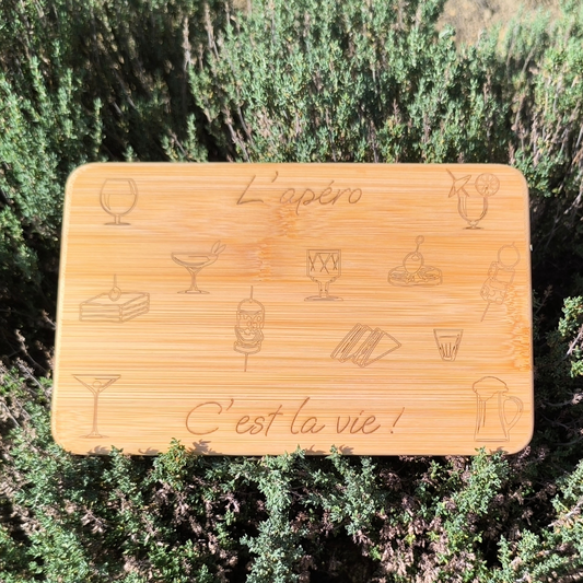 Planche apéro - "L'apéro c'est la vie !"