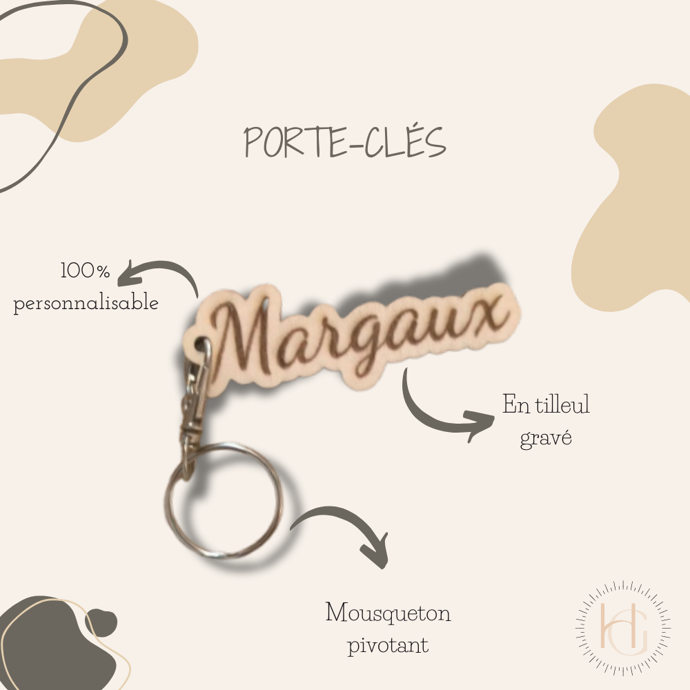Porte clé personnalisable