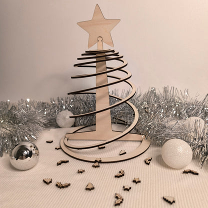 Décoration - Sapin de noël spirale