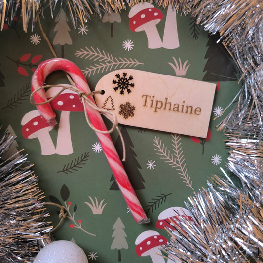 Marque place - Etiquette cannes à sucre