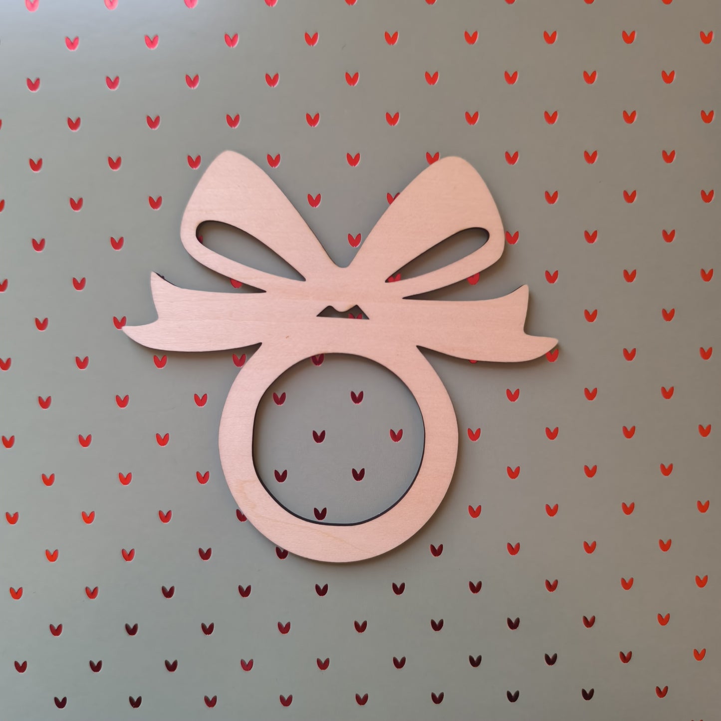 Rond de serviette de noël