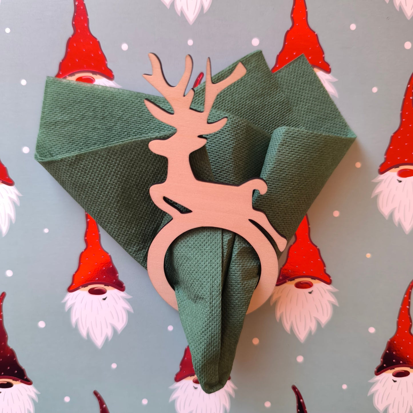 Rond de serviette de noël