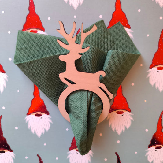 Rond de serviette de noël