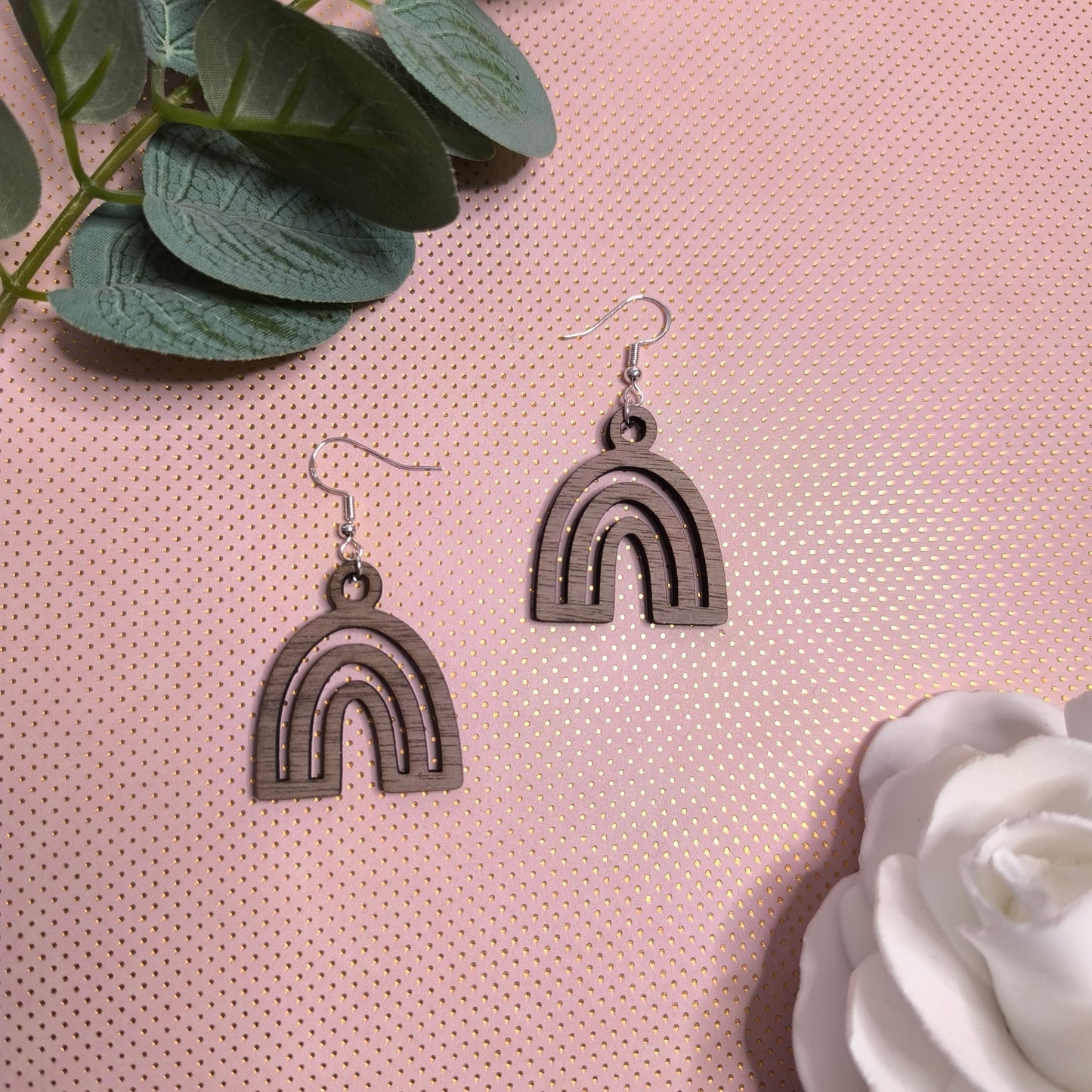 Boucles d'oreilles - Arc-en-ciel