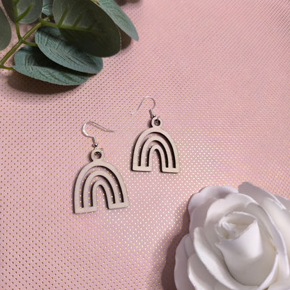 Boucles d'oreilles - Arc-en-ciel