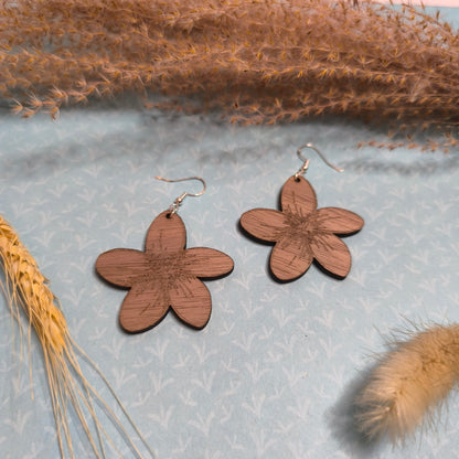Boucles d'oreilles - Fleur de Monoï
