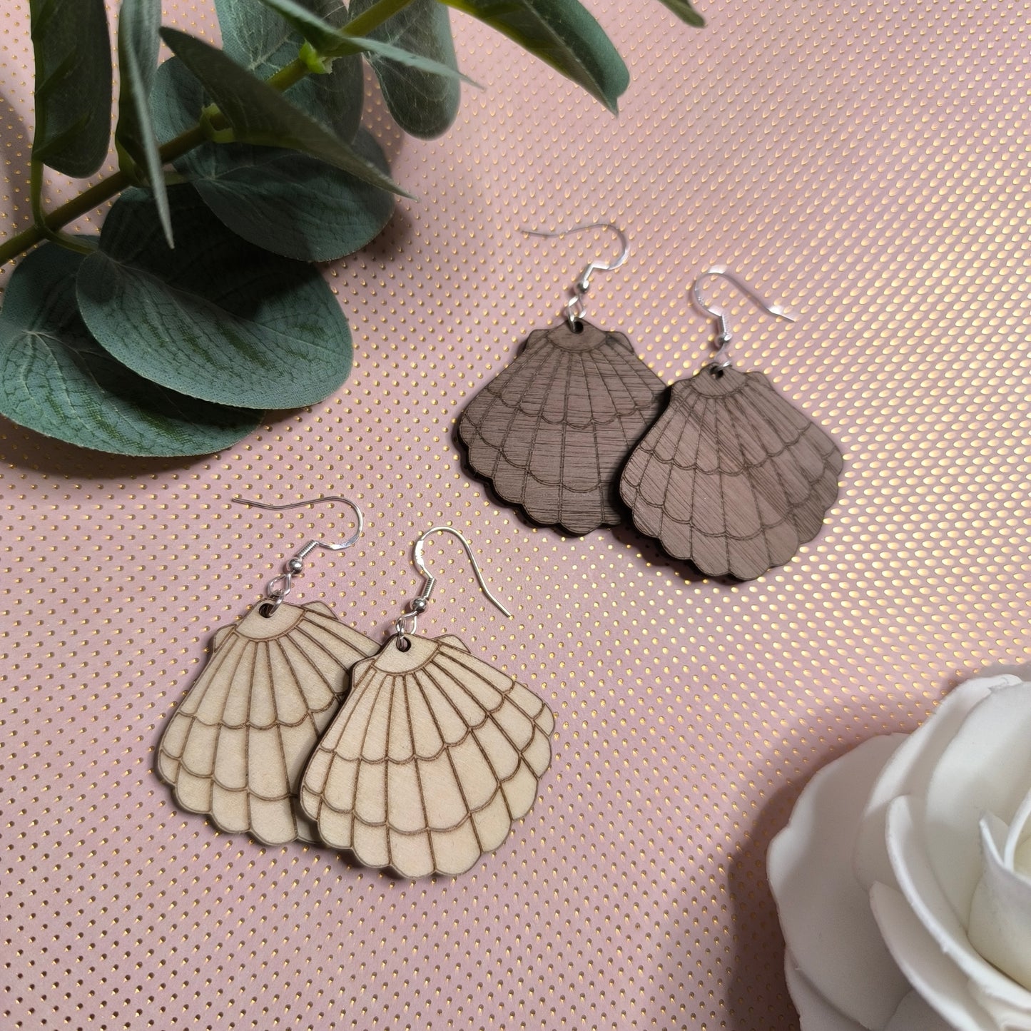 Boucles d'oreilles - Coquillage