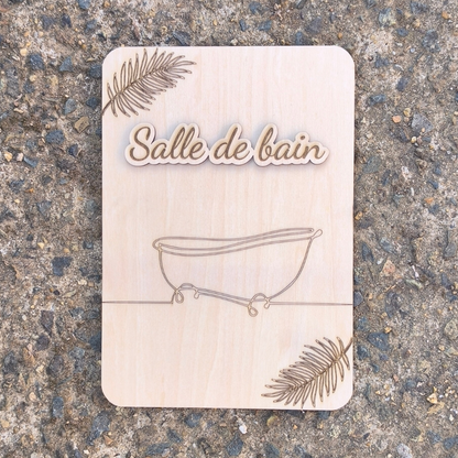 Plaques maison & déco